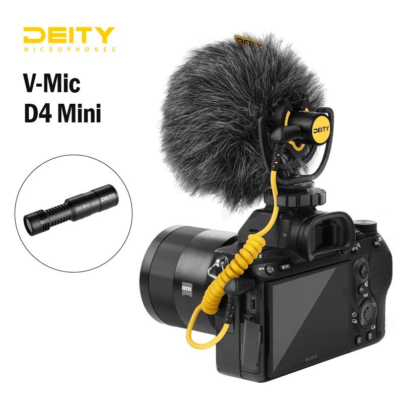 Photography With Mobile - Deity V-Mic D4 Mini Microphone Head