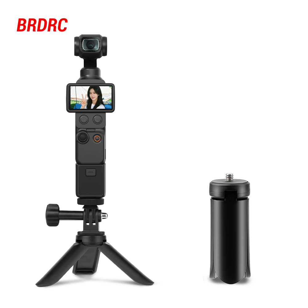 Photography Grip Insta360 X5 - BRDRC Extendable Mini Camera Tripod for