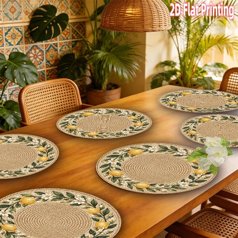 Photography Of The Year - 4-Piece 2D Printed Placemats - Imitation