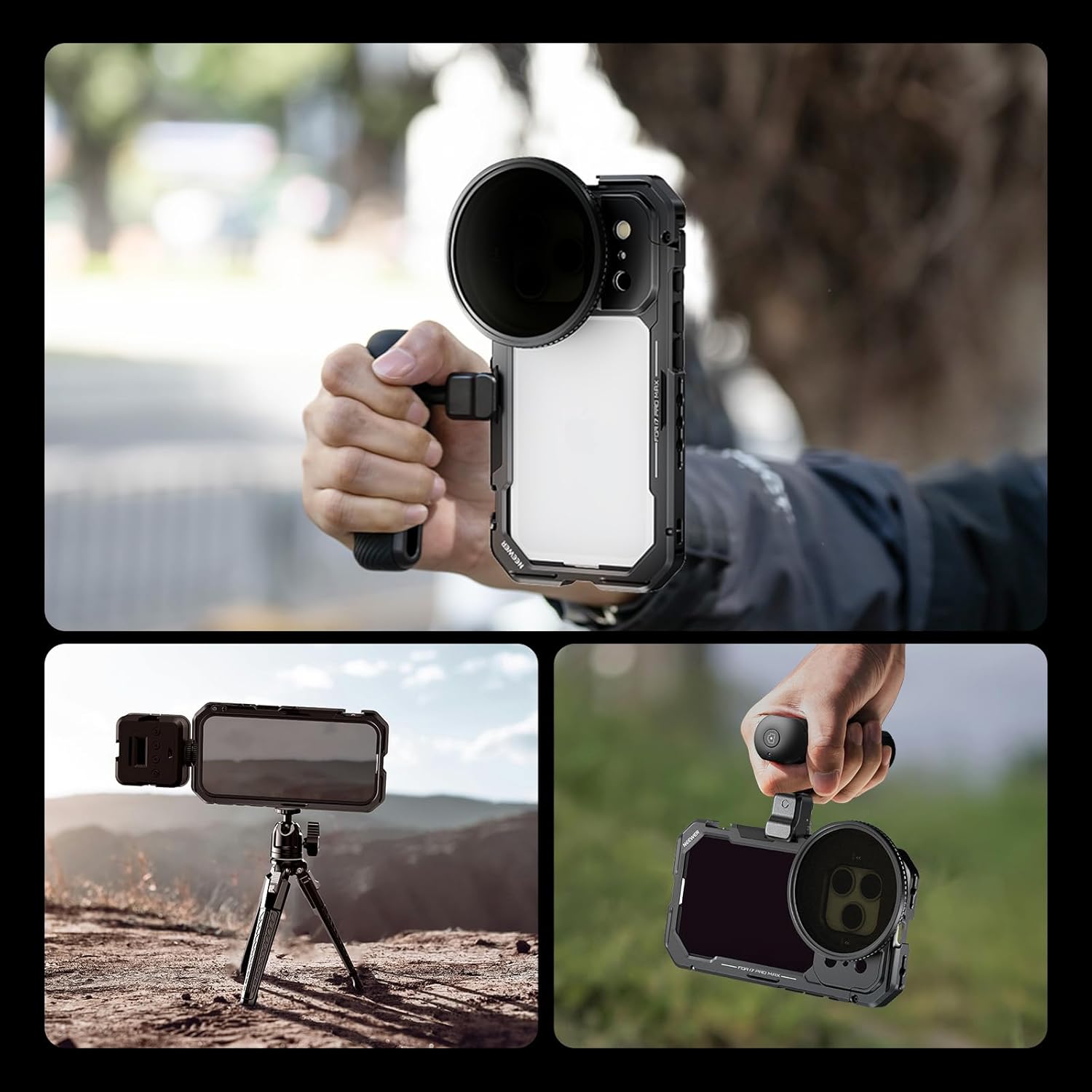 NEEWER Phone Cage for iPhone 1 - огляд і ціна Camera Cage Rig