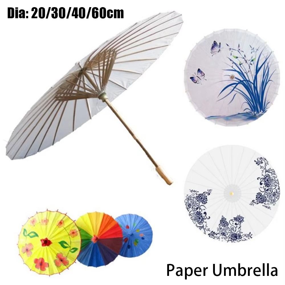 1Pcs Dia 20/30/40/60cm Paper U - огляд і ціна Photography Umbrella
