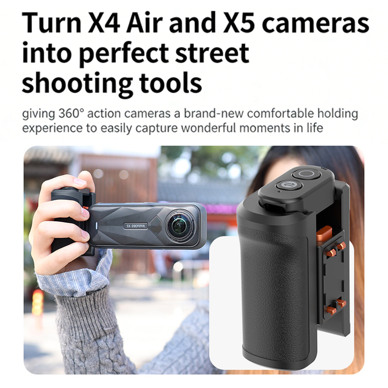 Street Photography Handle Grip - огляд і ціна Photography Grip Insta360 X5