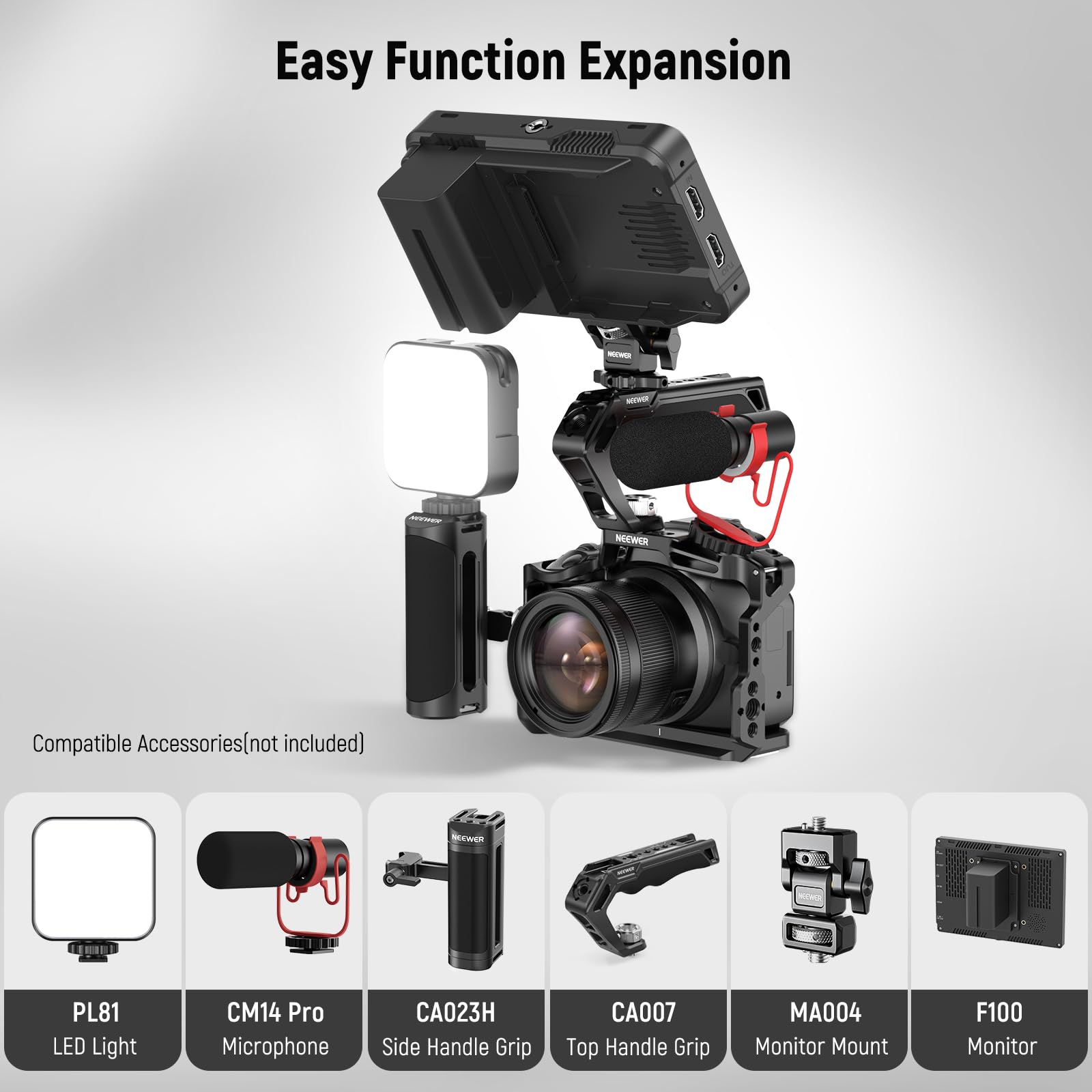 NEEWER R50 Camera Cage Compati - огляд і ціна Camera Cage Rig