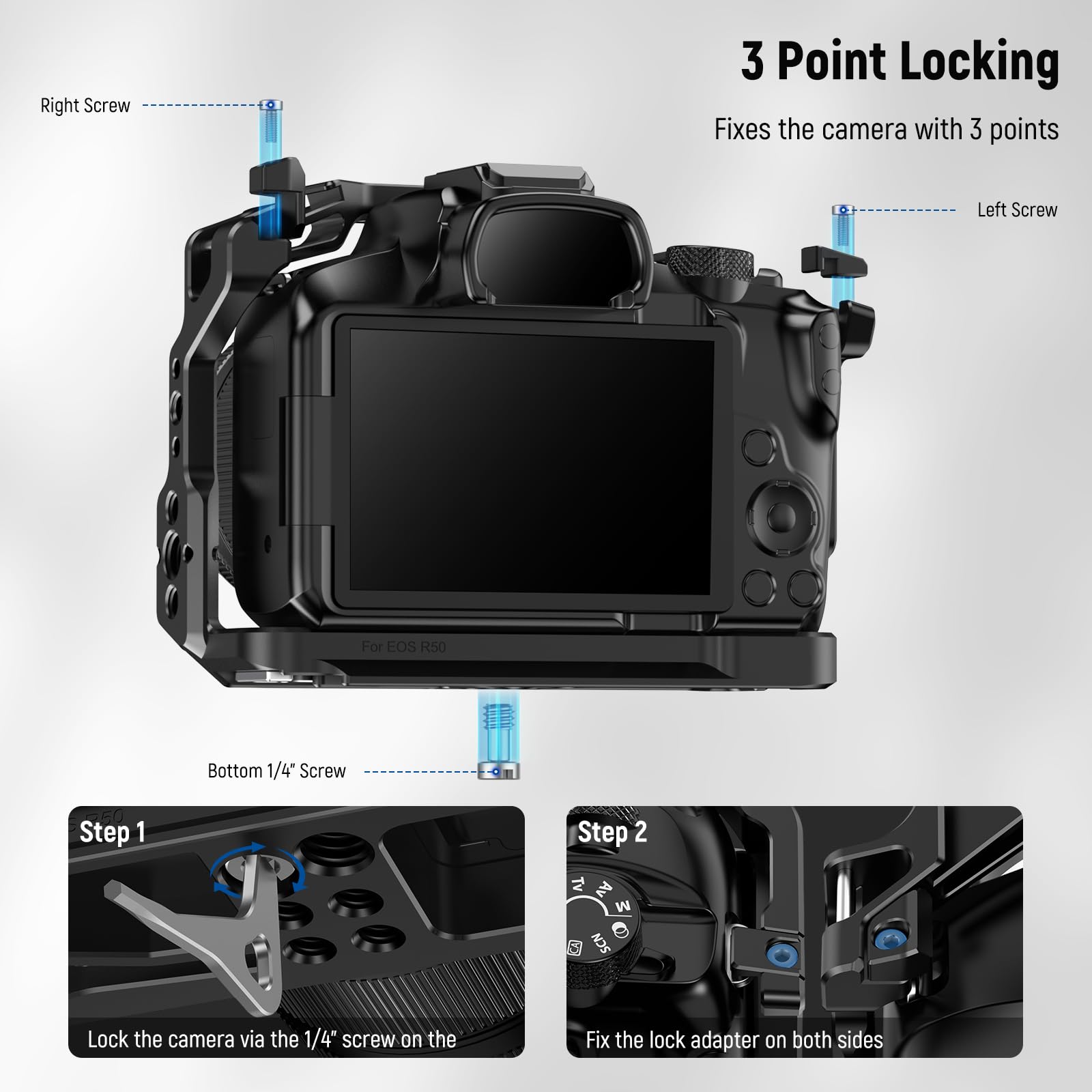 NEEWER R50 Camera Cage Compati - огляд і ціна Camera Cage Rig