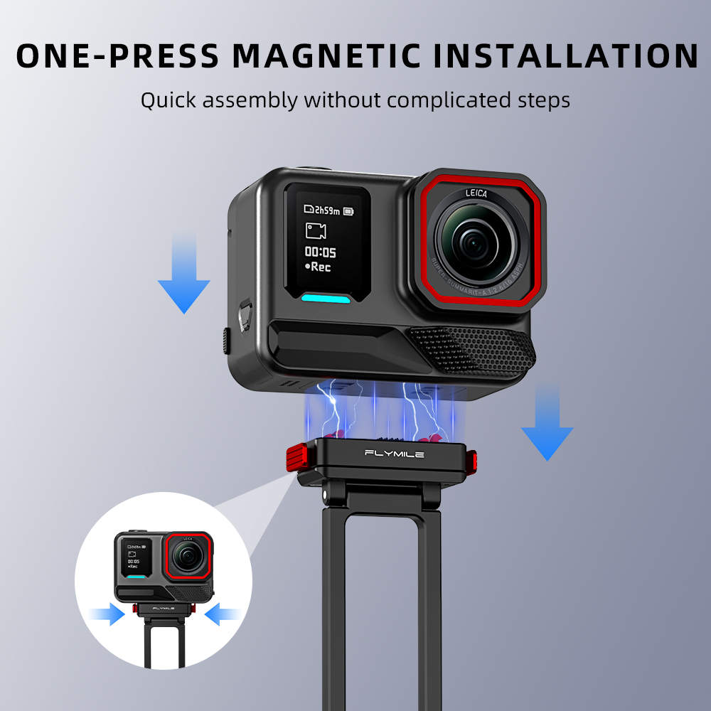 Flymile Metal Tripod Quick-rel - огляд і ціна Photography Grip Insta360 X5