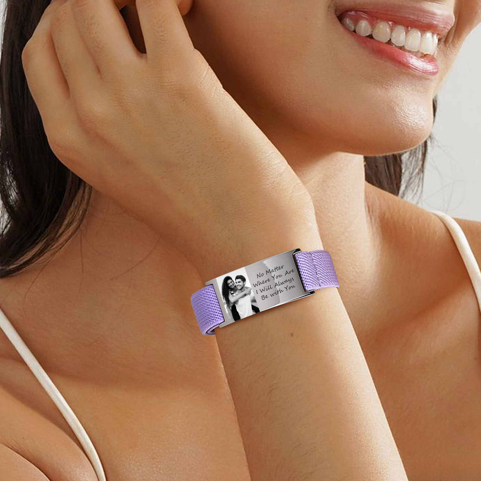 Custom Photo Elastic Bracelet  - огляд і ціна Photography Of War