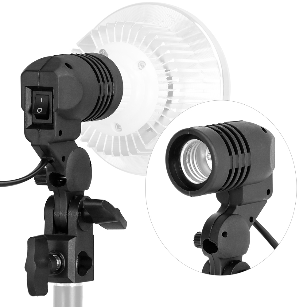 Single Head Bulb Holder E27 So - огляд і ціна Photography Umbrella Lighting Kit