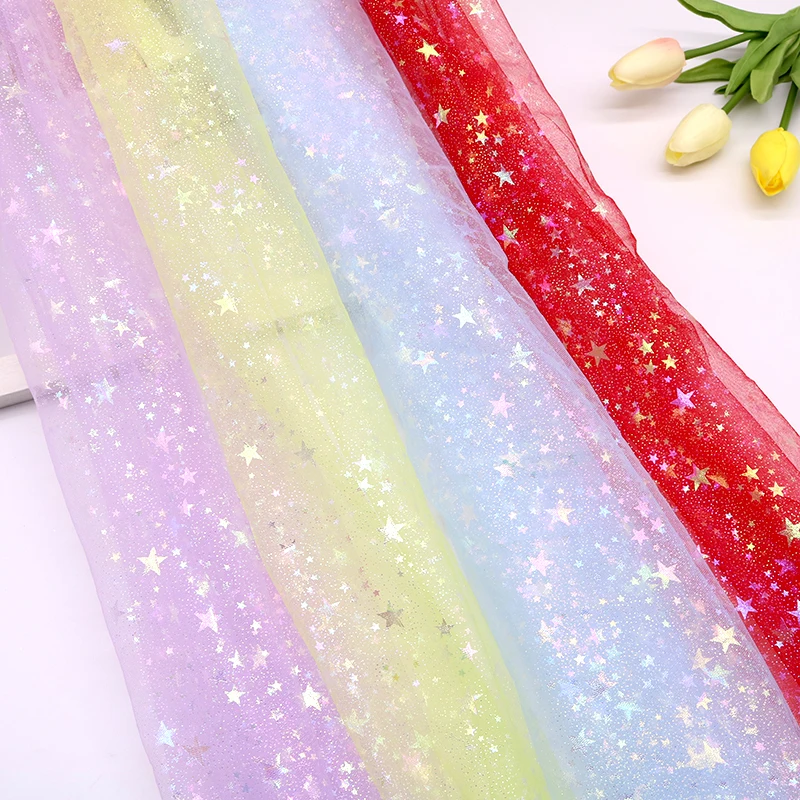50x150cm Iridescent Star Tulle - огляд і ціна Photography Term