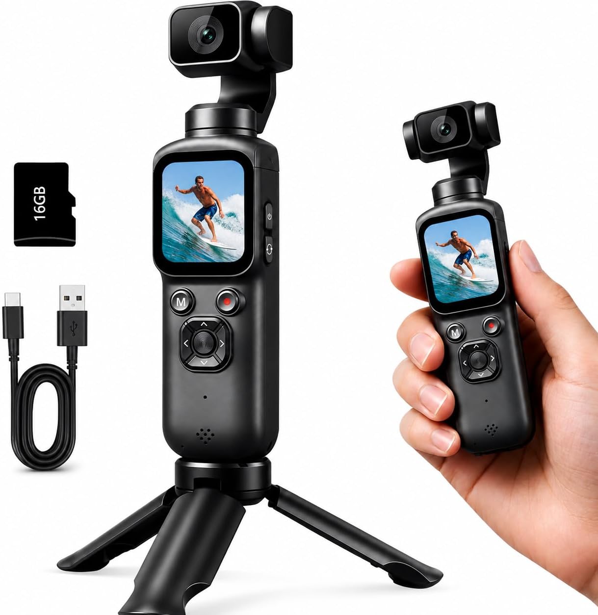 4K Handheld Gimbal Vlogging Ca - огляд і ціна Photography Term