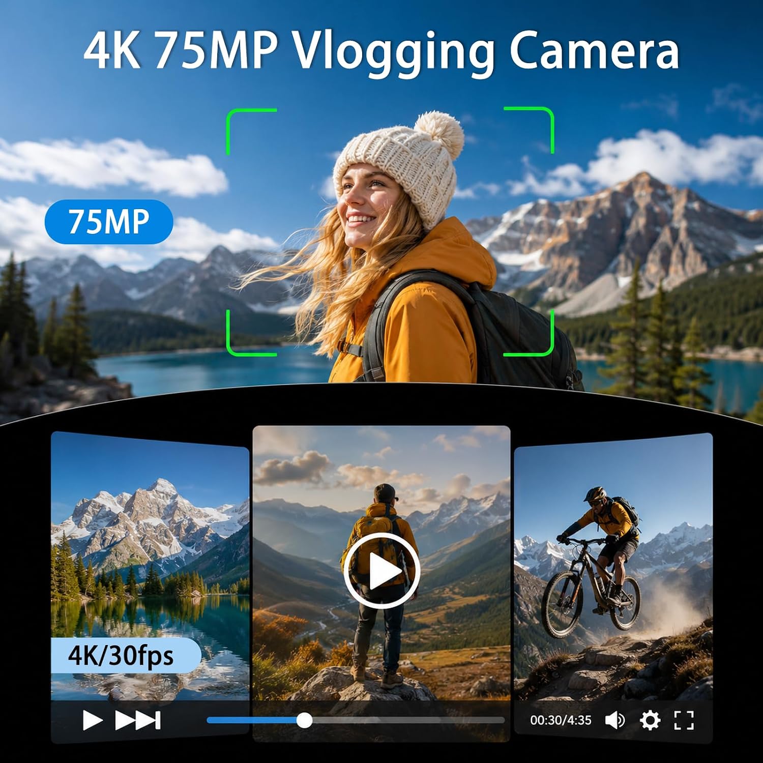 4K Handheld Gimbal Vlogging Ca - огляд і ціна Photography Term