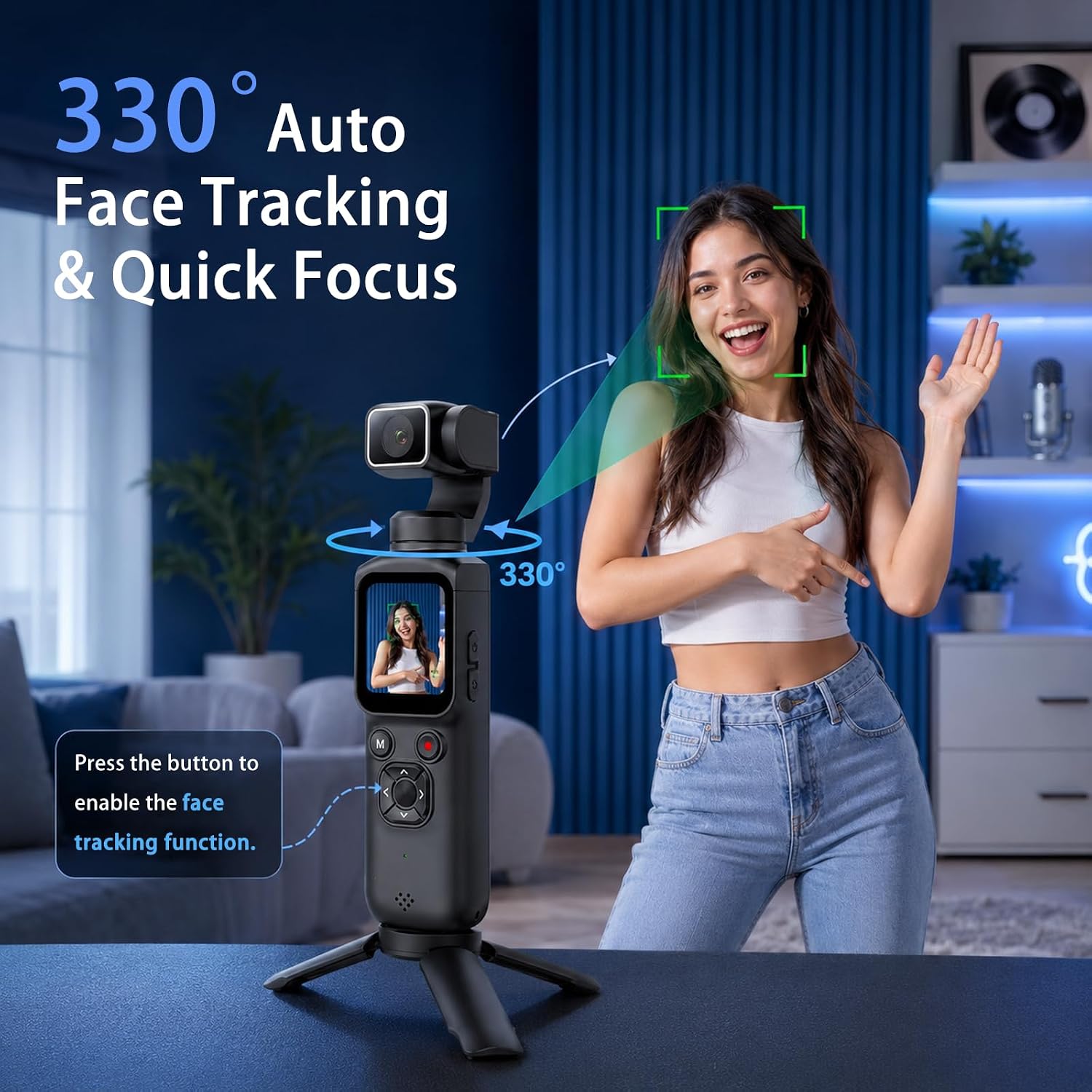 4K Handheld Gimbal Vlogging Ca - огляд і ціна Photography Term