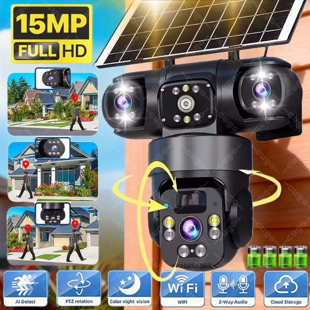 V380 3 Screen 3 Lens WIFI Came - огляд і ціна Photography Term