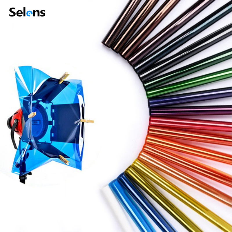 Selens 14 Colors 40*50cm Filte - огляд і ціна Photography Umbrella Lighting Kit