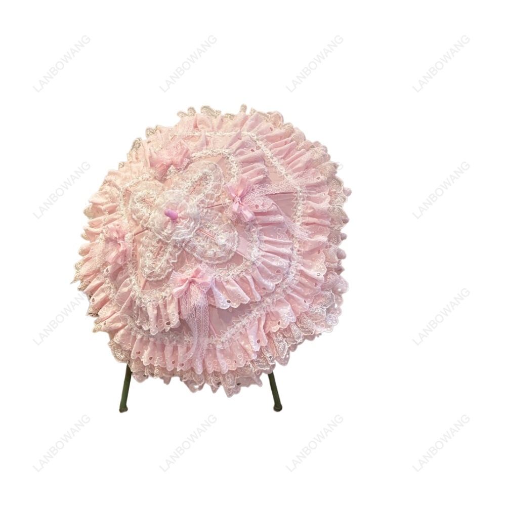 Handmade Pink Floral Heart Lac - огляд і ціна Photography Umbrella