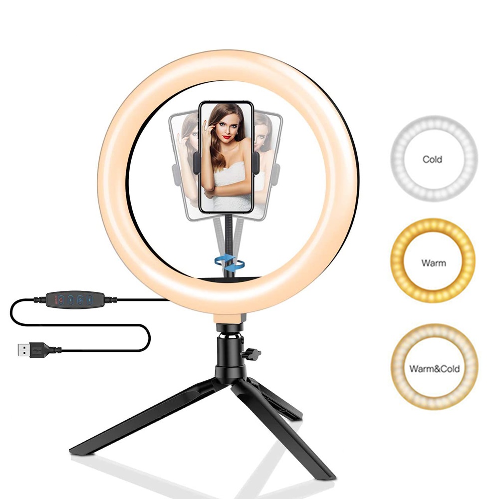 26cm 10 inch Led Ring Selfie L - огляд і ціна Photography Umbrella Lighting Kit