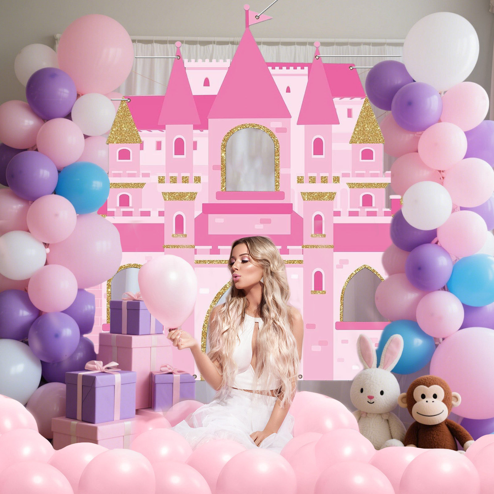 Pink Castle Party Photo Booth  - огляд і ціна Photography Term