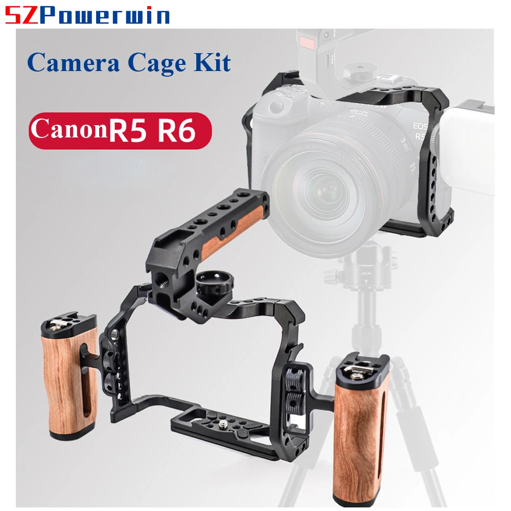 Powerwin For Canon EOS R5 R6 C - огляд і ціна Camera Cage Rig