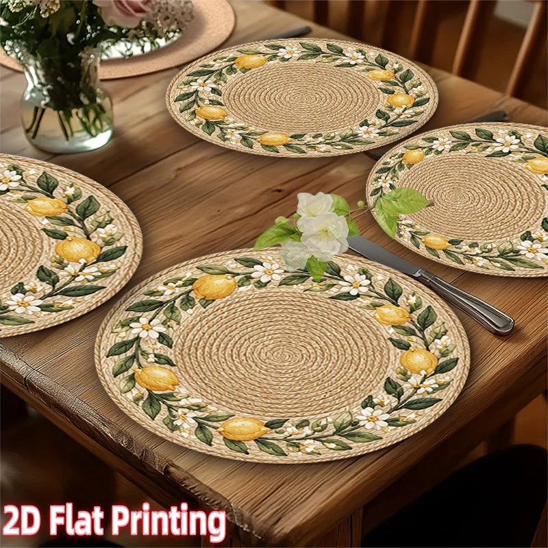 4-Piece 2D Printed Placemats - - огляд і ціна Photography Of The Year