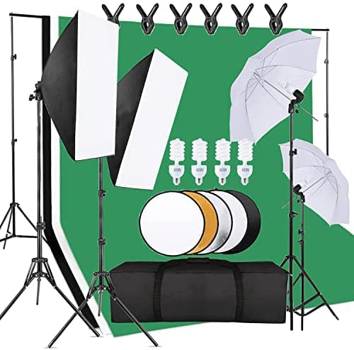 Cost-effective  Photo Studio E - огляд і ціна Photography Umbrella Lighting Kit