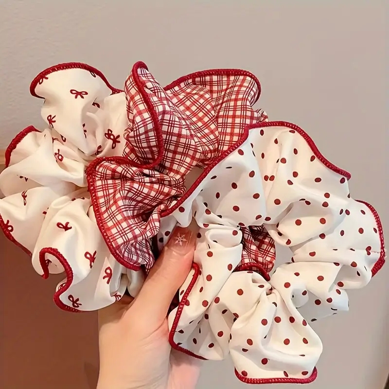 3 Pcs Sweet Red Dot Bowknot Pl - огляд і ціна Photography Of The Year