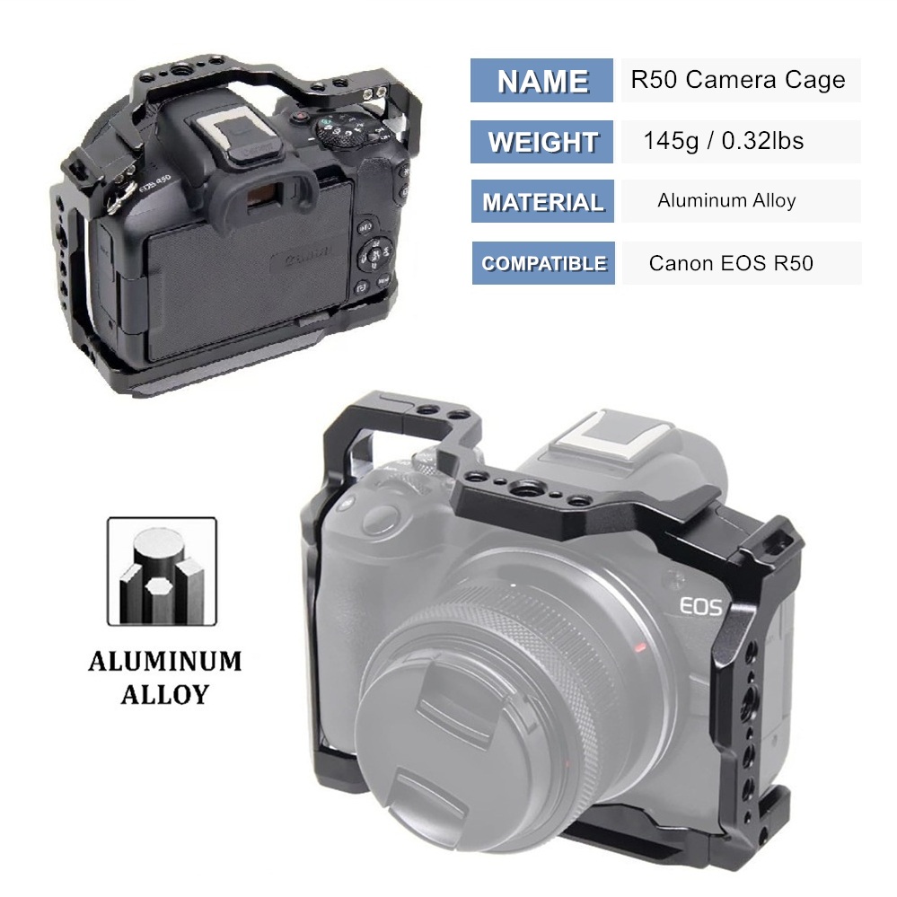 R50 Camera Cage for Canon EOS  - огляд і ціна Camera Cage Rig