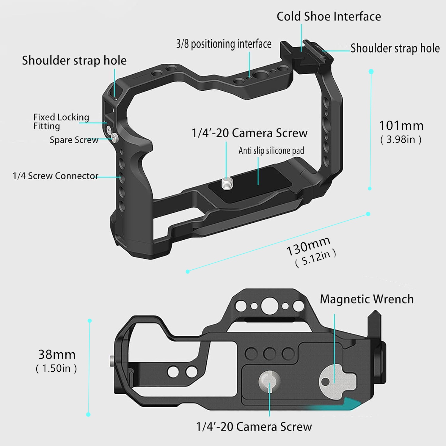 R50 Camera Cage for Canon EOS  - огляд і ціна Camera Cage Rig