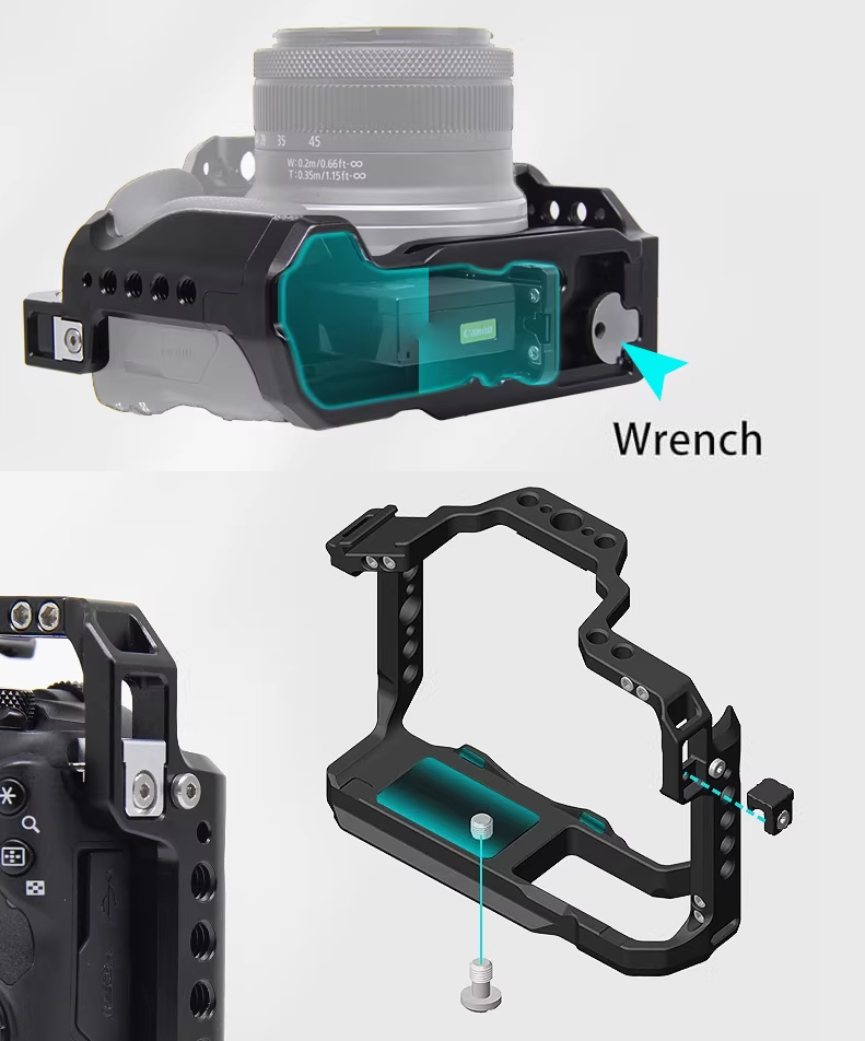 R50 Camera Cage for Canon EOS  - огляд і ціна Camera Cage Rig