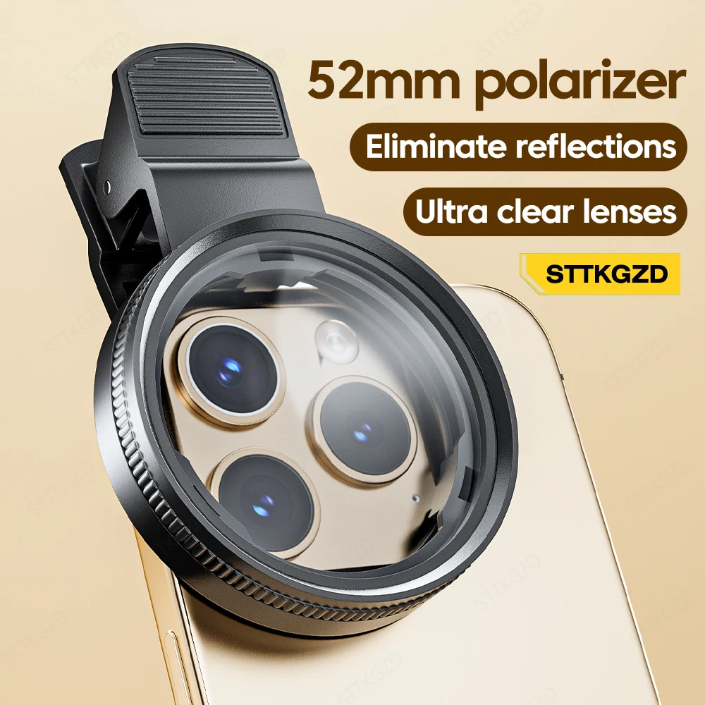 New 52mm CPL Mobile Phone Lens - огляд і ціна Photography With Mobile