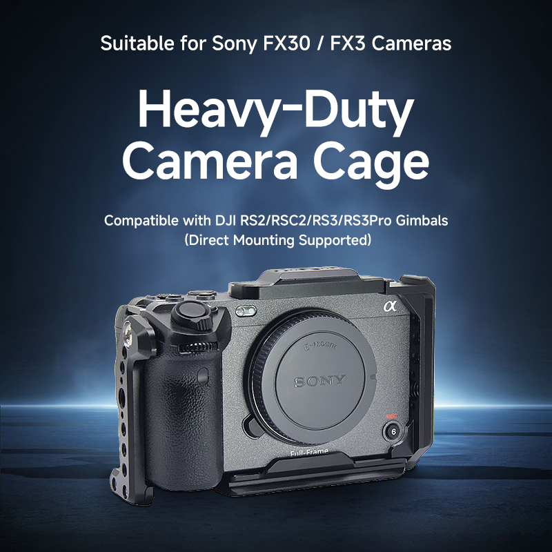 Camera Cage for Sony FX30 FX3  - огляд і ціна Camera Cage Rig