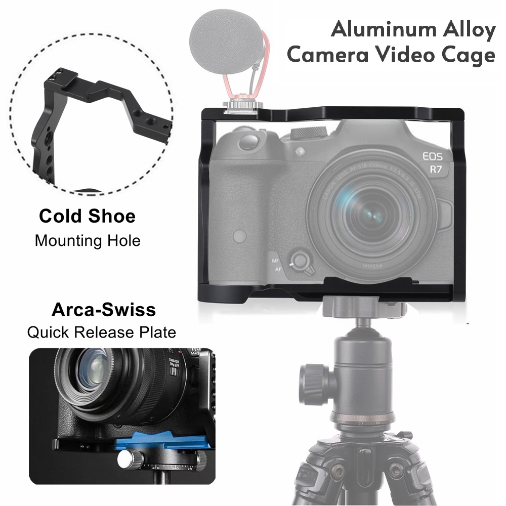 Compatible with Canon EOS R7 C - огляд і ціна Camera Cage Rig