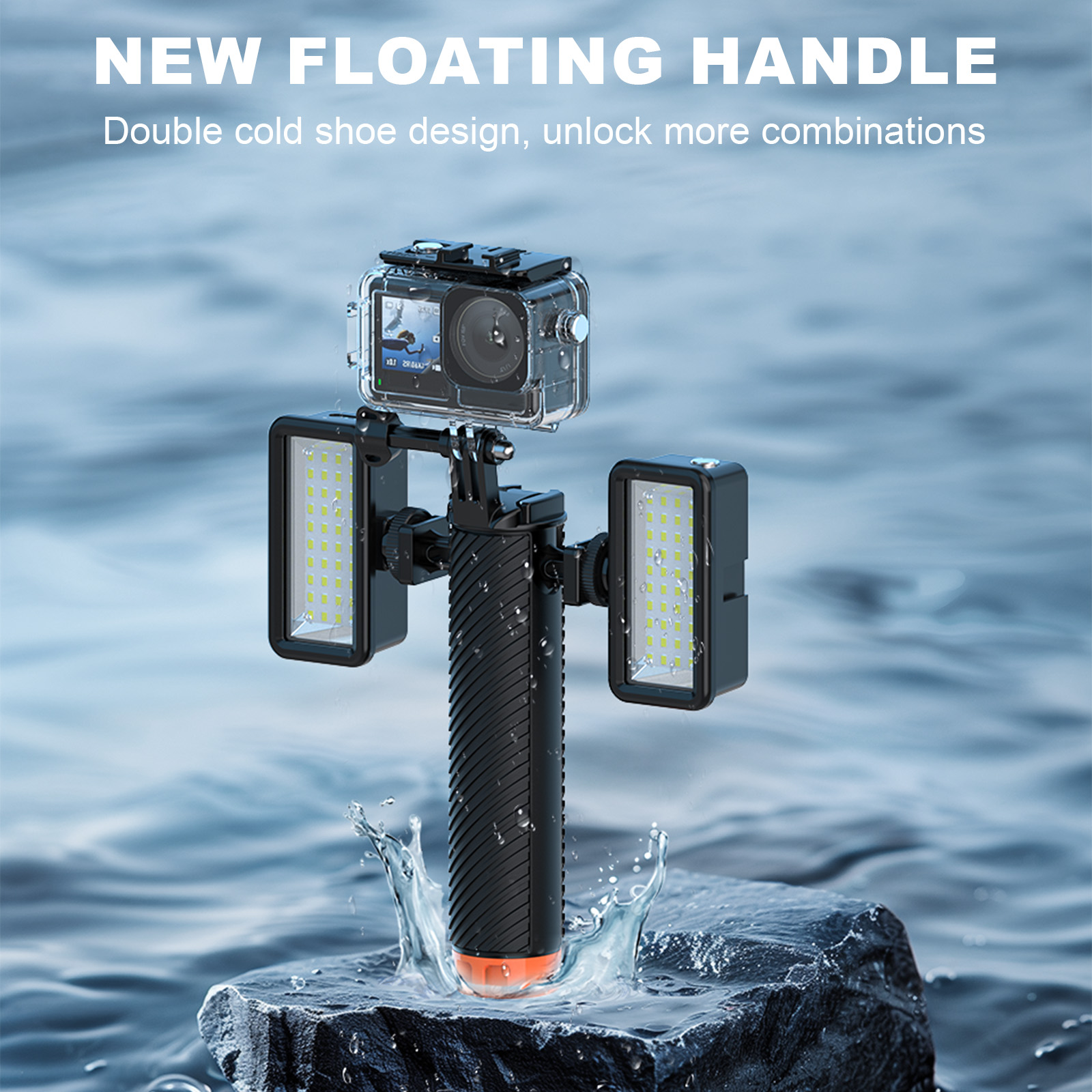Floating Hand Grip for Insta36 - огляд і ціна Photography Grip Insta360 X5