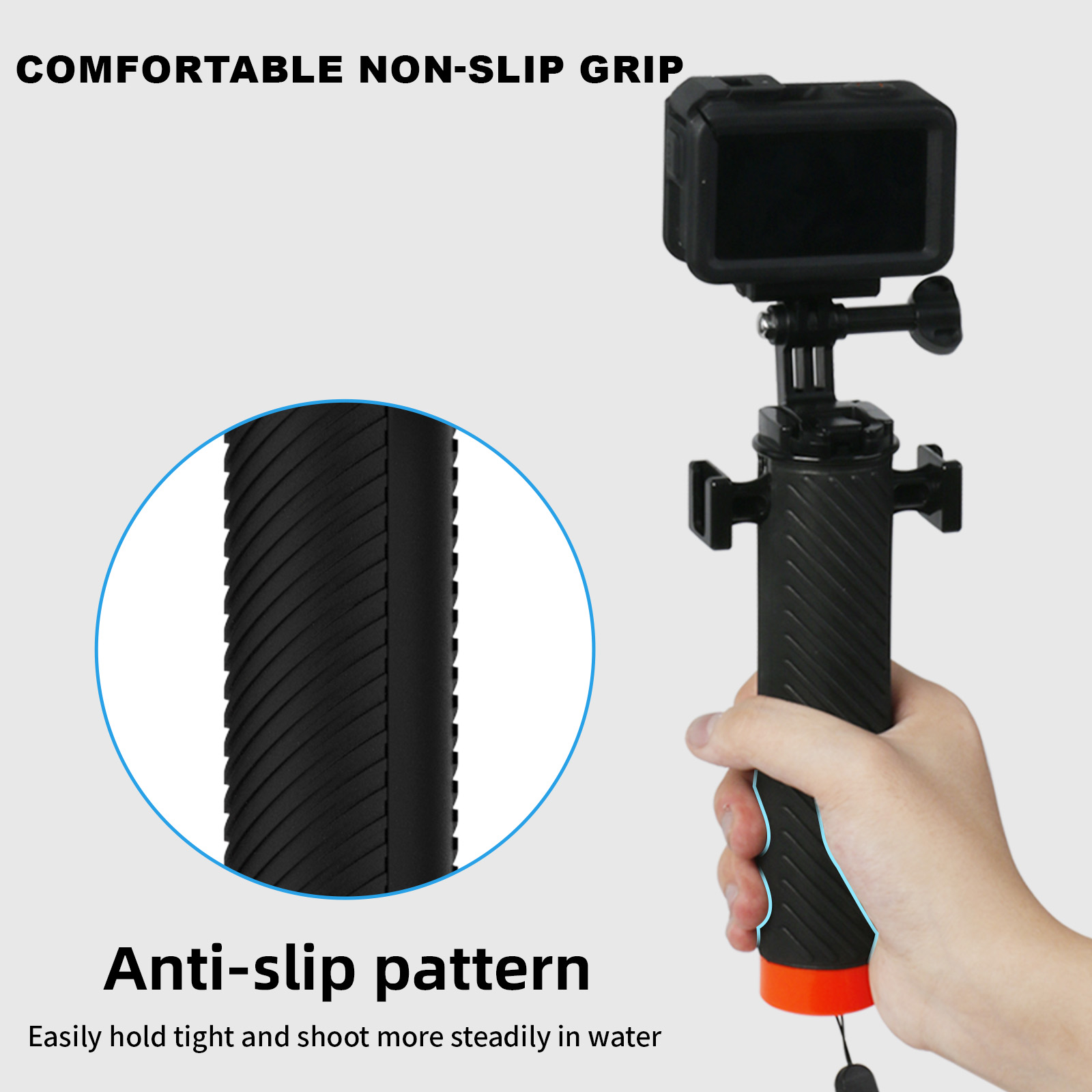 Floating Hand Grip for Insta36 - огляд і ціна Photography Grip Insta360 X5