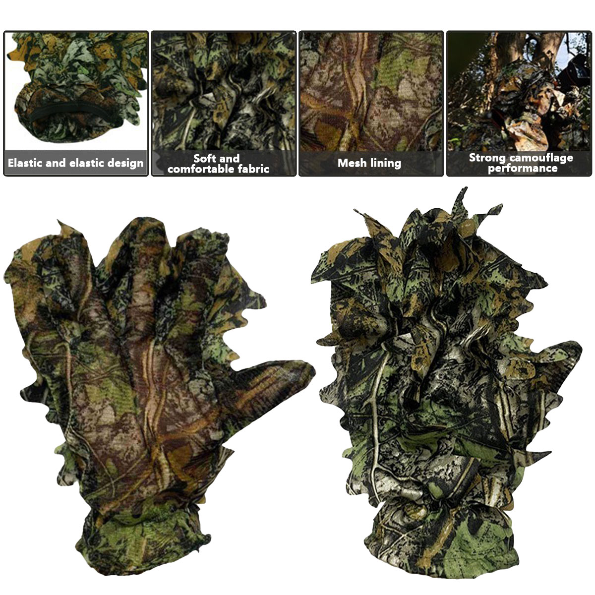 3D Camouflage Leaf Hunting Glo - огляд і ціна Photography Training