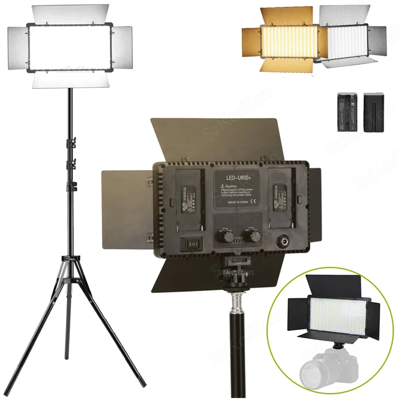 U800 U600 LED Photo Studio Vid - огляд і ціна Photography Umbrella Lighting Kit